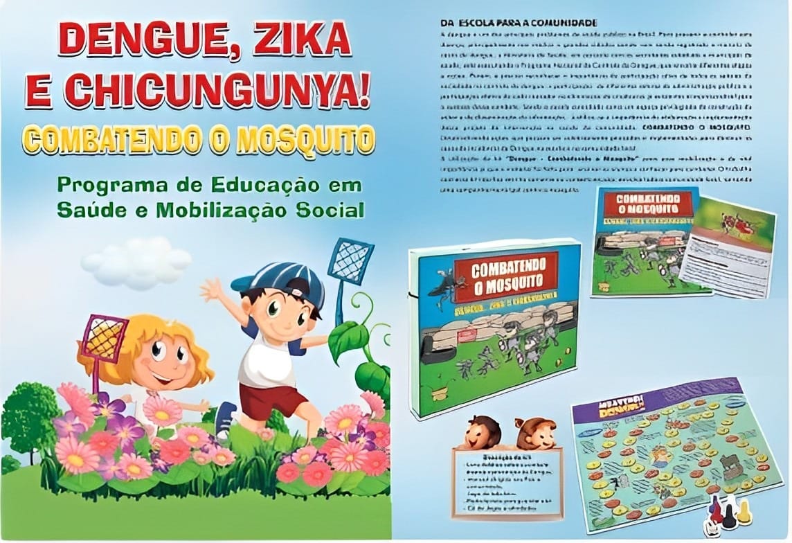 DENGUE, ZIKA E CHICUNGUNYA COMBATENDO O MOSQUITO